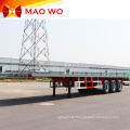 Professional 40 ft Flatbed Container Semi Trailer